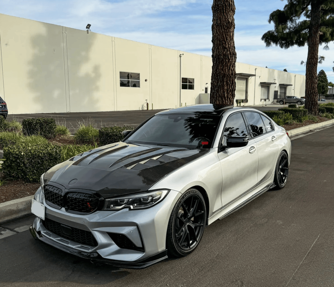 BMW G20 3 Series M340i 330i V3 Style Vented Hood Bonnet 2019-2023