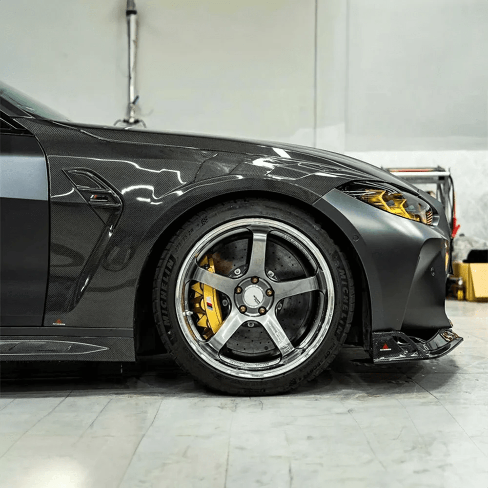 BMW G80/G82/G83 M3/M4 AE Design Style Carbon Fiber Front Fenders Pair Kazento Carbon Parts Carbon Fiber M4G82-FF-KZ-CF