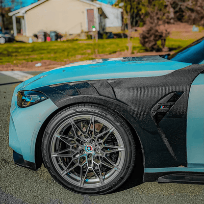 BMW G80/G82/G83 M3/M4 AE Design Style Carbon Fiber Front Fenders Pair