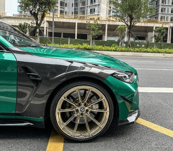 BMW G80/G82/G83 M3/M4 AE Design Style Carbon Fiber Front Fenders Pair
