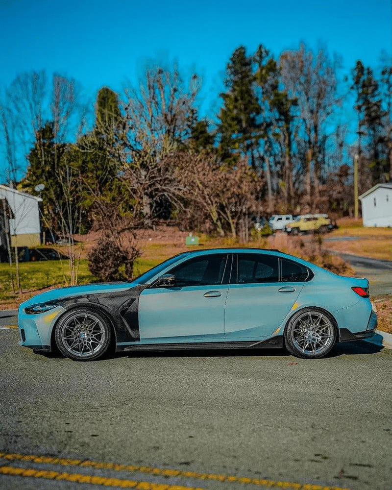 BMW G80/G82/G83 M3/M4 AE Design Style Carbon Fiber Front Fenders Pair