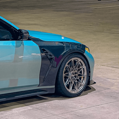 BMW G80/G82/G83 M3/M4 AE Design Style Carbon Fiber Front Fenders Pair