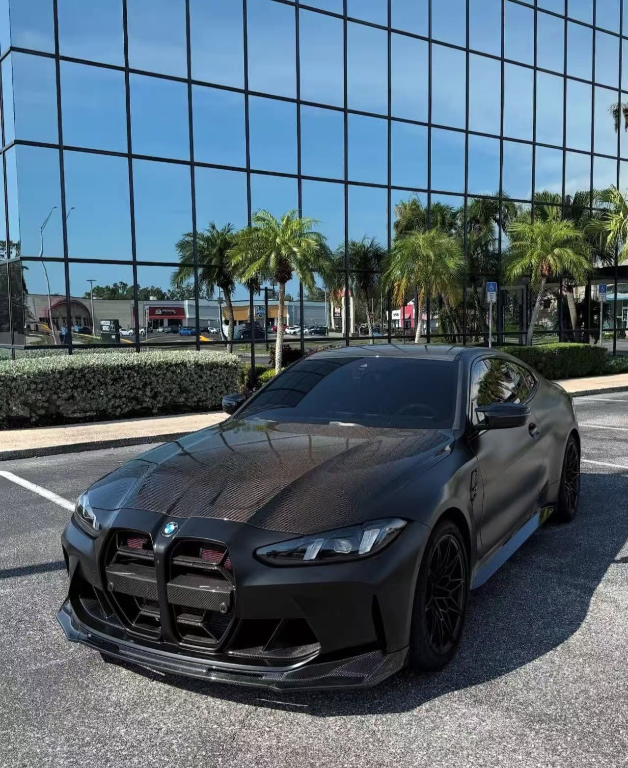 BMW G80 M3 G82 G83 M4 CSL Style Vented Hood Bonnet 2020-2024