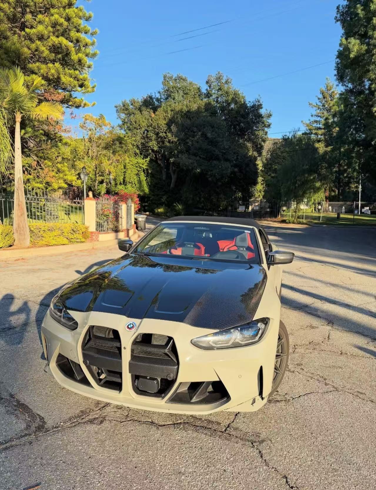 BMW G80 M3 G82 G83 M4 CSL Style Vented Hood Bonnet 2020-2024