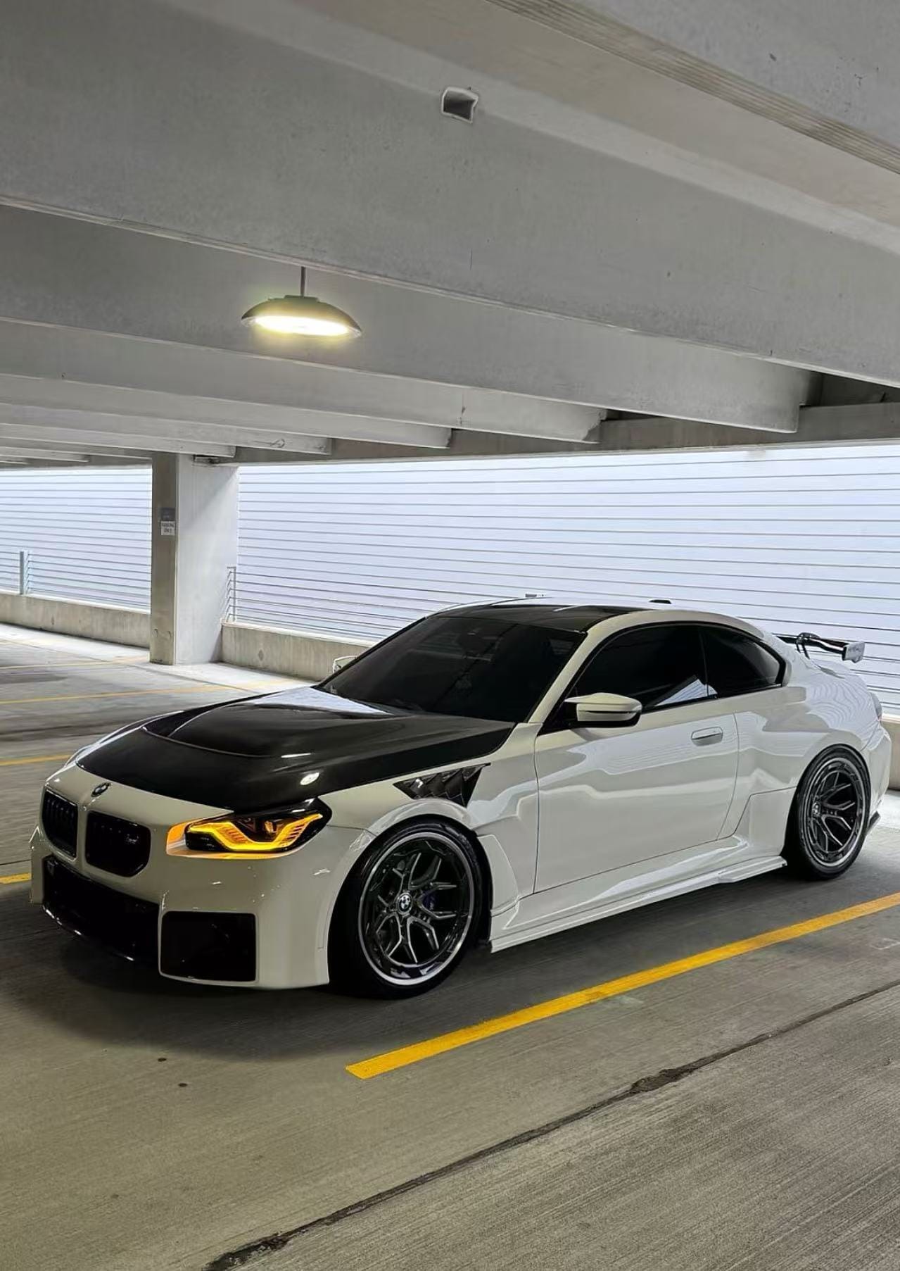 BMW G87 M2 G42 2 Series AP Style Vented Hood Bonnet 2022-2025