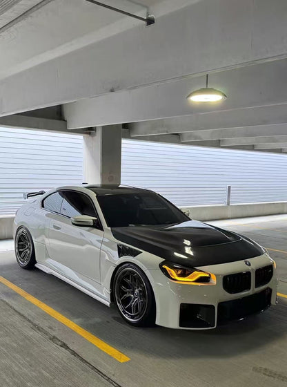BMW G87 M2 G42 2 Series AP Style Vented Hood Bonnet 2022-2025