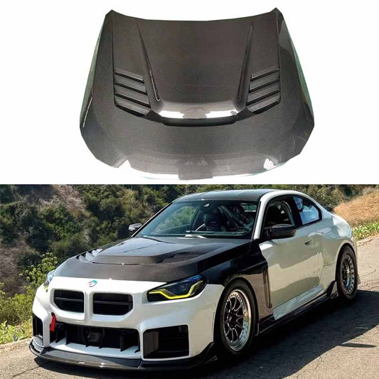 BMW G87 M2 G42 2 Series V Style Vented Hood Bonnet 2022-2025