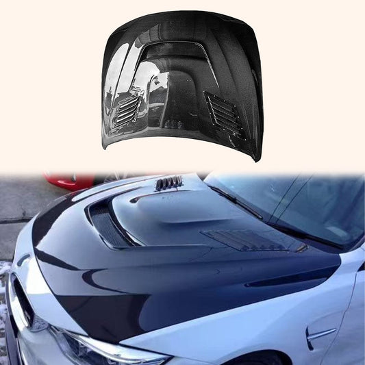 BMW M3 F80 & M4 F82 VRS Style Cooling Bonnet Hood 2014-2019 Kazento Carbon Parts Bonnets/Hoods Carbon Fiber F82M4-HOOD-WCD-CF