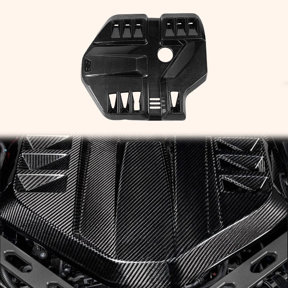 BMW M3 G80 G81 M4 G82 G83 G8X M3 M4 Dry Carbon Engine Cover 2021+