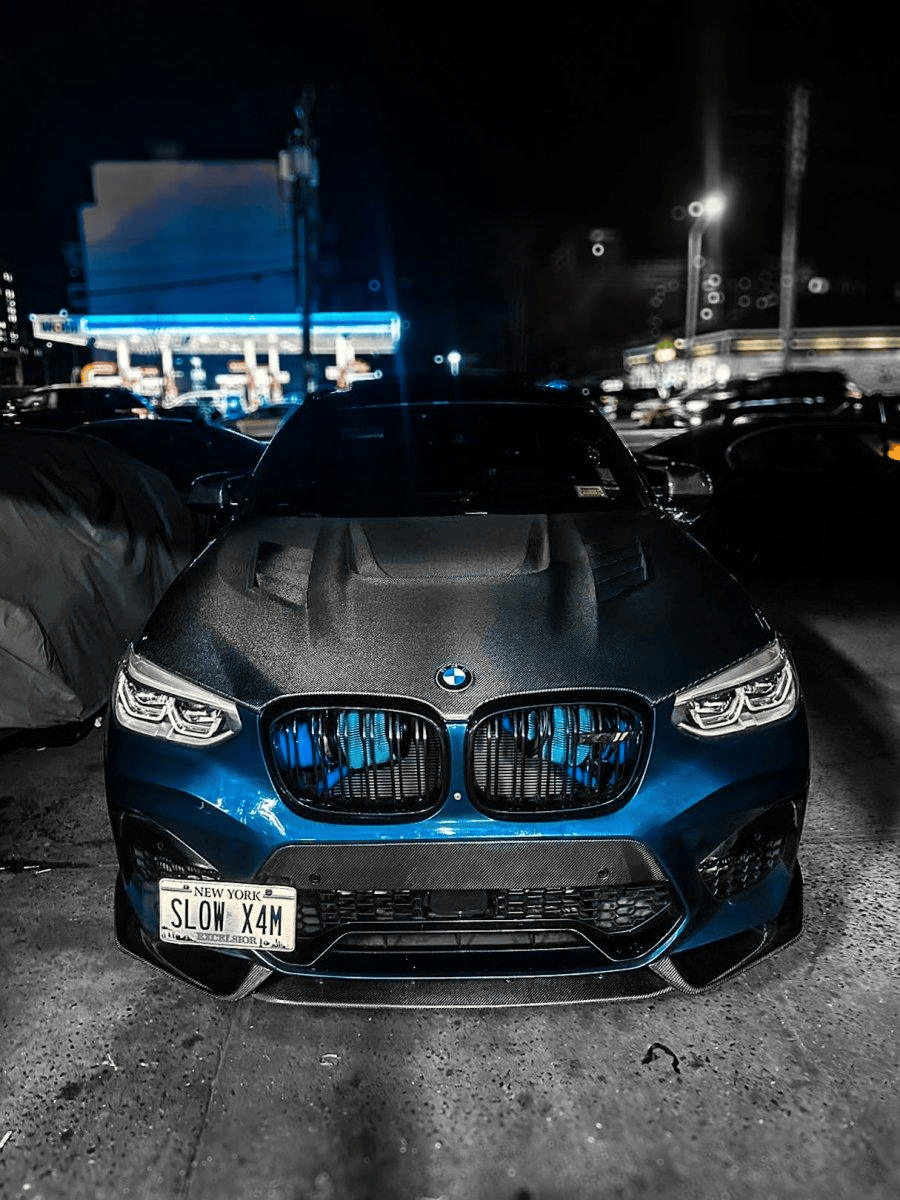 BMW X4M F98 X3M F97 G01 G02 G08 AE Style Vented Hood Bonnet 2019-2024