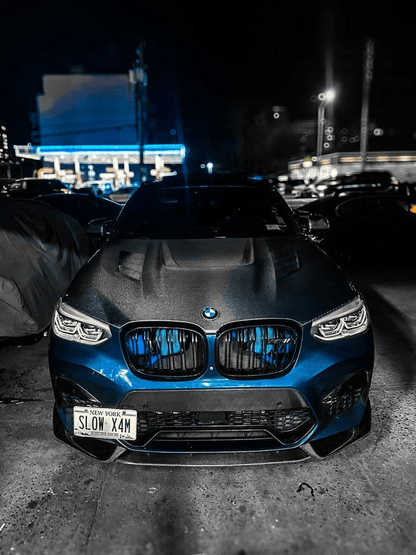 BMW X4M F98 X3M F97 G01 G02 G08 AE Style Vented Hood Bonnet 2019-2024