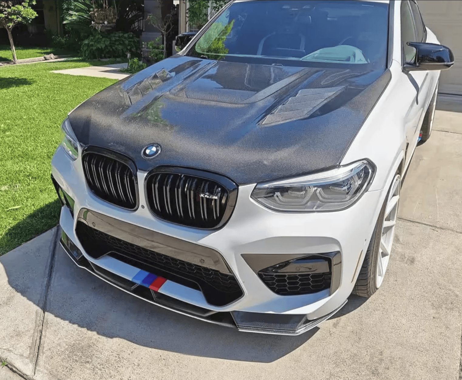 BMW X4M F98 X3M F97 G01 G02 G08 AE Style Vented Hood Bonnet 2019-2024