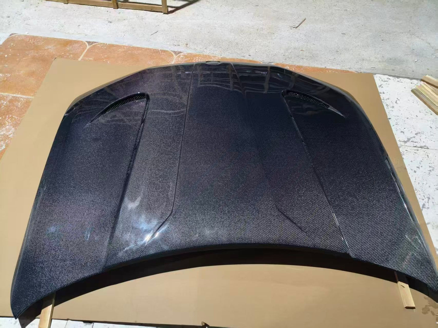 BMW X5M F95 X6M F96 X5 G05 X6 G06 CS Type Vented Hood Bonnet 2019-2023
