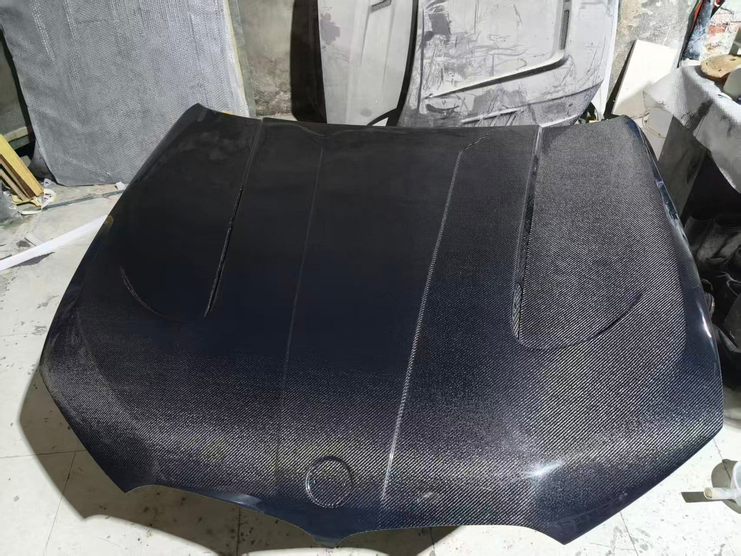 BMW X5M F95 X6M F96 X5 G05 X6 G06 CS Type Vented Hood Bonnet 2019-2023