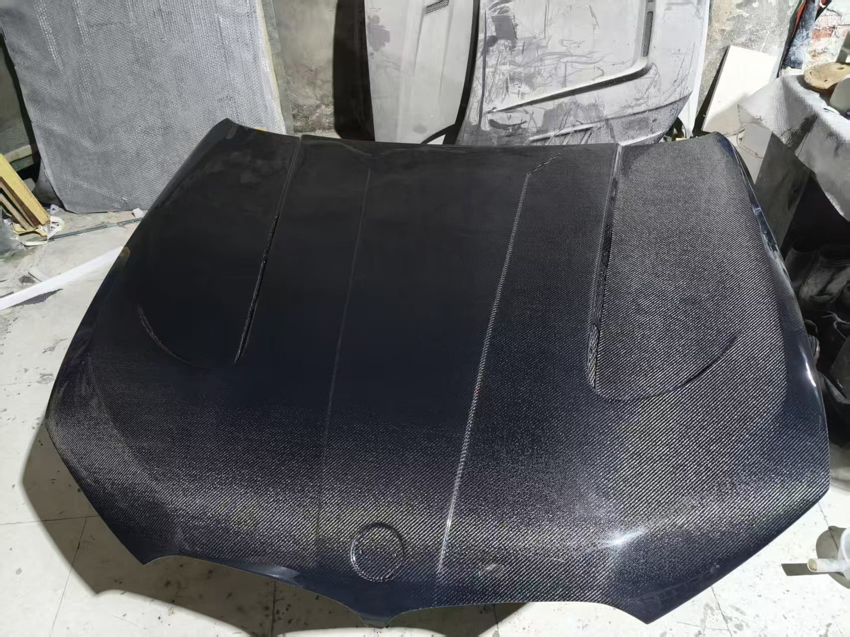 BMW X5M F95 X6M F96 X5 G05 X6 G06 CS Type Vented Hood Bonnet 2019-2023