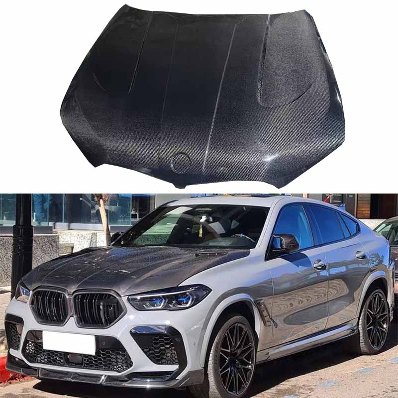 BMW X5M F95 X6M F96 X5 G05 X6 G06 CS Type Vented Hood Bonnet 2019-2023
