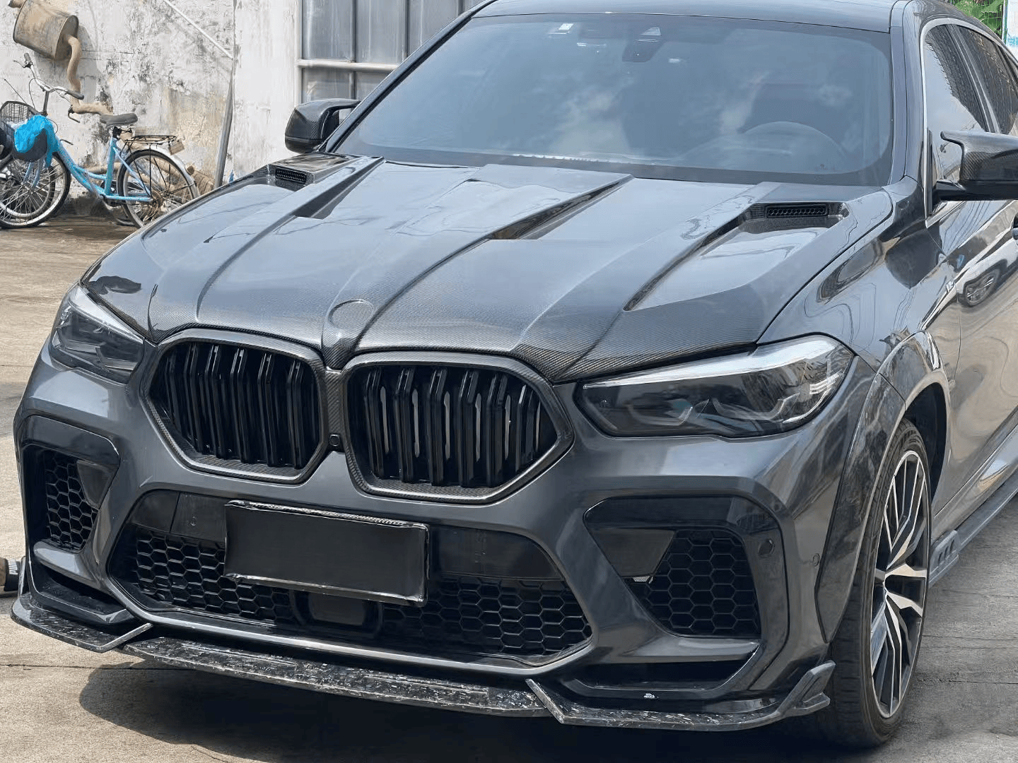 BMW X5M F95 X6M F96 X5 G05 X6 G06 LD Type Vented Hood Bonnet 2019-2023