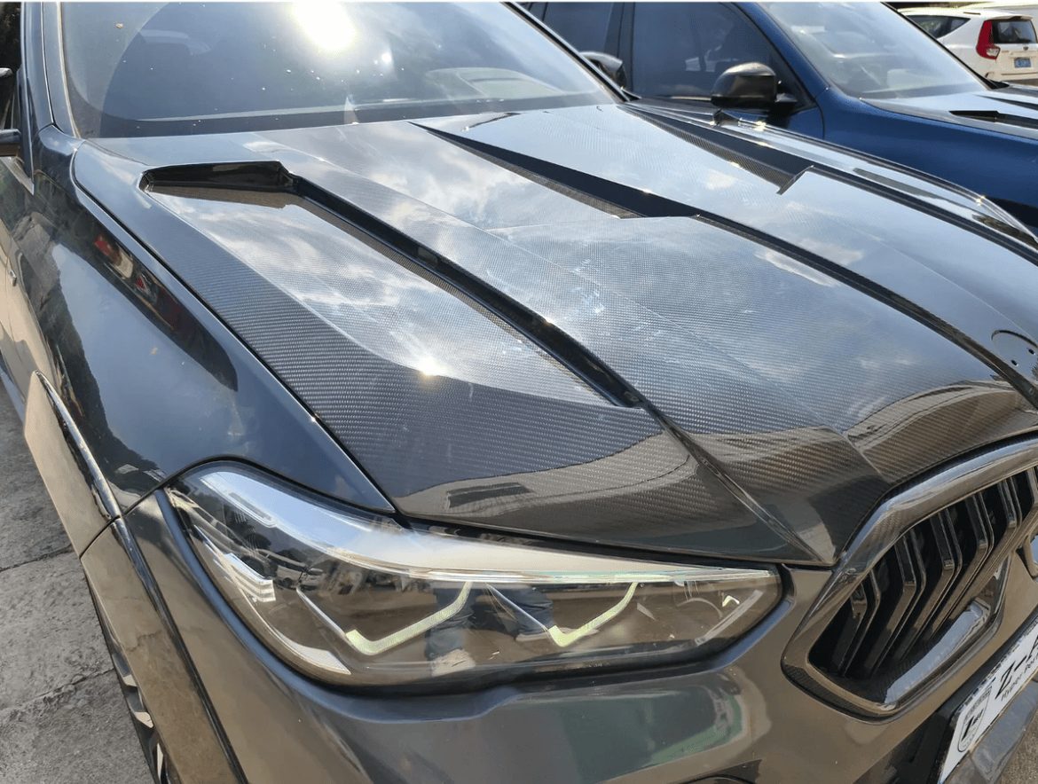 BMW X5M F95 X6M F96 X5 G05 X6 G06 LD Type Vented Hood Bonnet 2019-2023