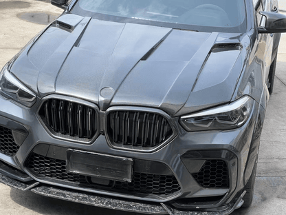BMW X5M F95 X6M F96 X5 G05 X6 G06 LD Type Vented Hood Bonnet 2019-2023