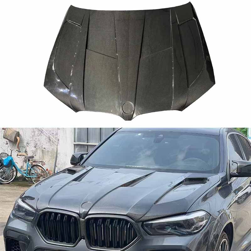 BMW X5M F95 X6M F96 X5 G05 X6 G06 LD Type Vented Hood Bonnet 2019-2023