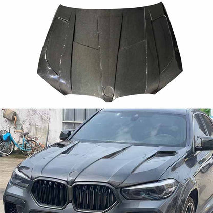 BMW X5M F95 X6M F96 X5 G05 X6 G06 LD Type Vented Hood Bonnet 2019-2023
