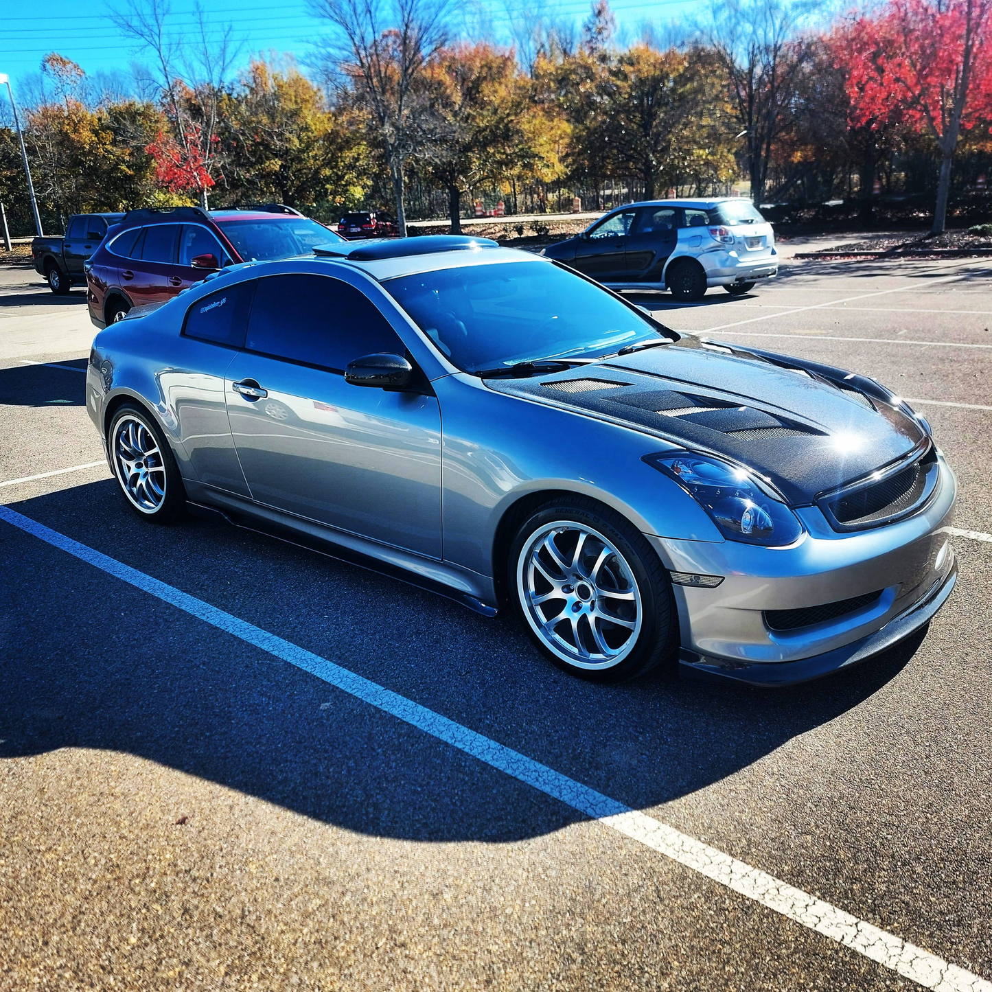 Infiniti G35 Skyline CPV35 350GT Coupe AMS Style Hood Bonnet 2003-2007