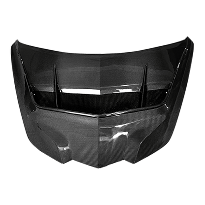 C8 Corvette Stingray Z06 E-Ray ZR2 Style Hood 2020-2024 Kazento Carbon Parts Bonnets/Hoods