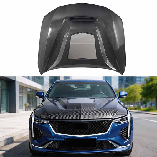 Cadillac CT4 CT4-V CT Style Vented Hood Bonnet 2020-2026