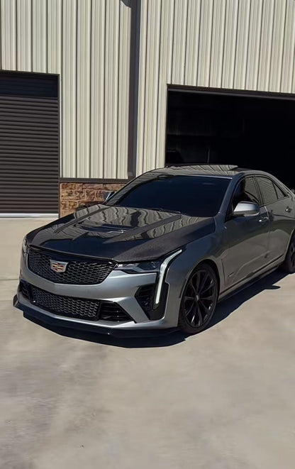 Cadillac CT4 CT4-V V Style Vented Hood Bonnet 2020-2026