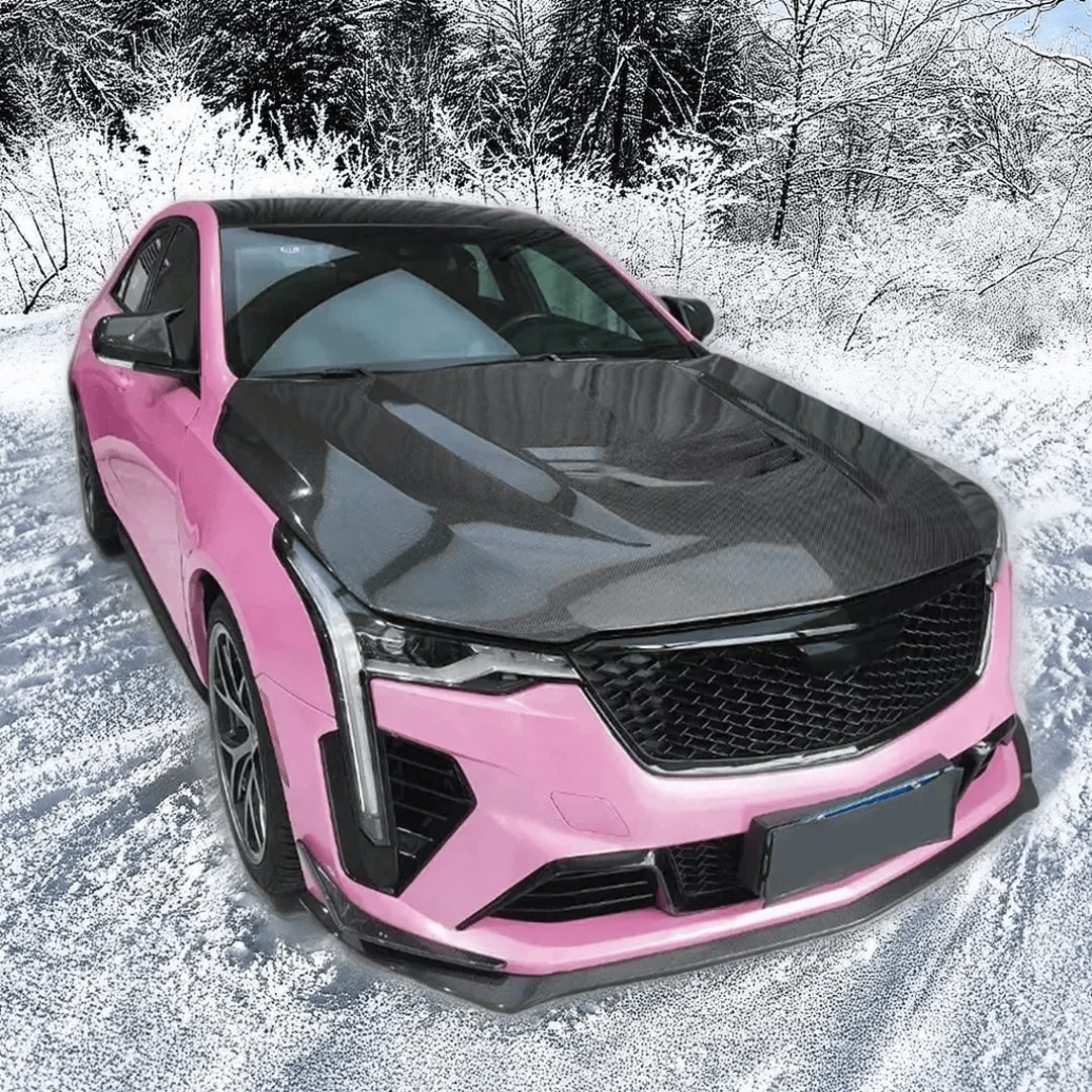 Cadillac CT4 CT4-V V Style Vented Hood Bonnet 2020-2026