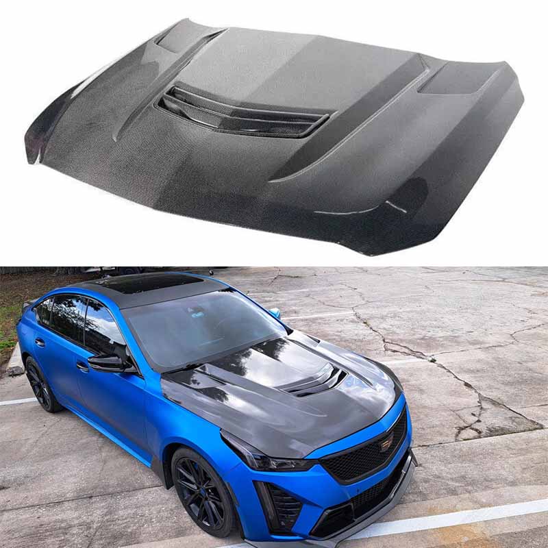 Cadillac CT5 CT5-V V Style Vented Hood Bonnet 2020+