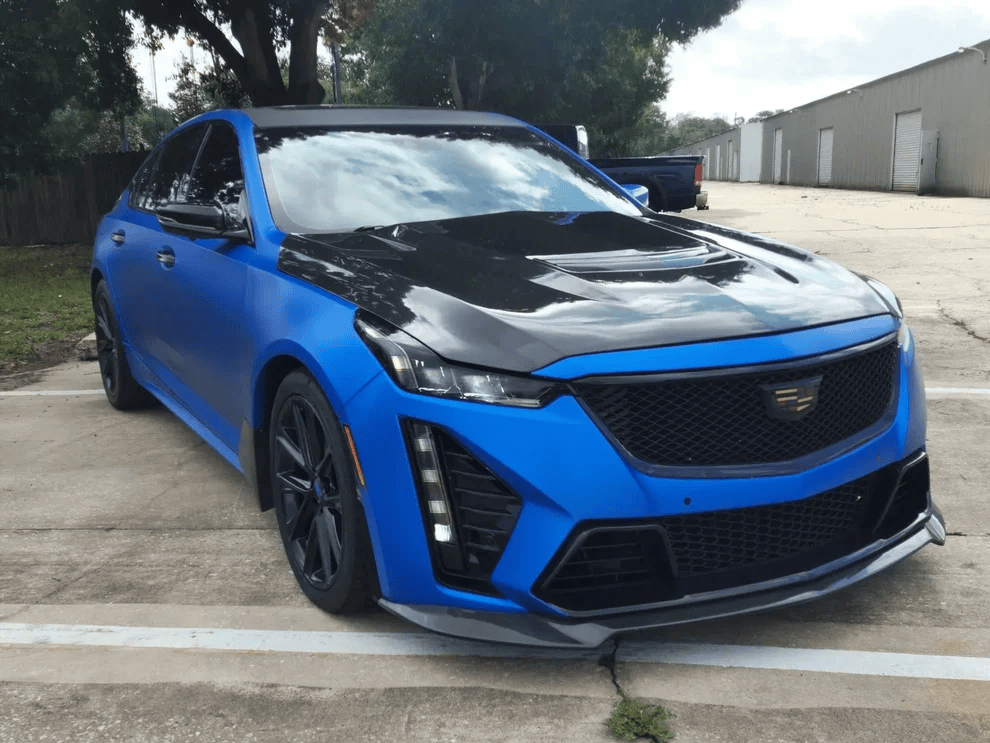 Cadillac CT5 CT5-V V Style Vented Hood Bonnet 2020+