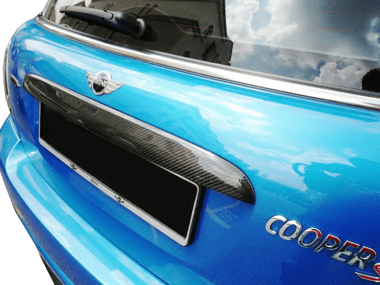 Carbon Boot Lid Grib For Mini Cooper S MK1 2001-2006 R50 R52 R53