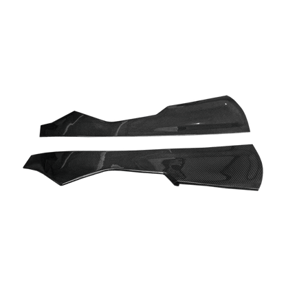Carbon Center Console Side Cover For BMW M3 G80 G81 M4 G82 G83 20-24  Kazento Carbon Parts Carbon Fiber M3M4G80-CONSC-KZ-CF