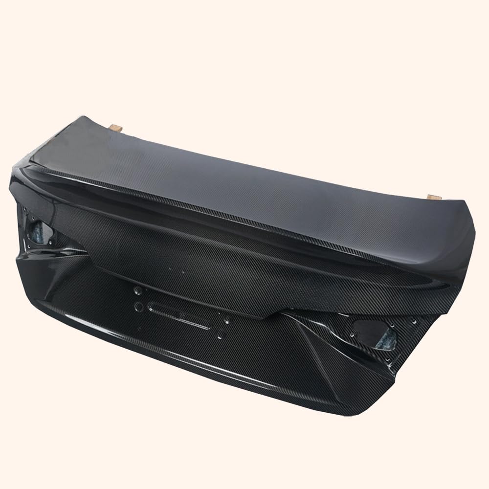 Carbon DuckStyle Rear Trunk Boot Lid For Honda Civic FE1 Sedan 22-24 Kazento Carbon Parts 车身侧板 Carbon Fiber FE1-TRUNK-DUCK-CF