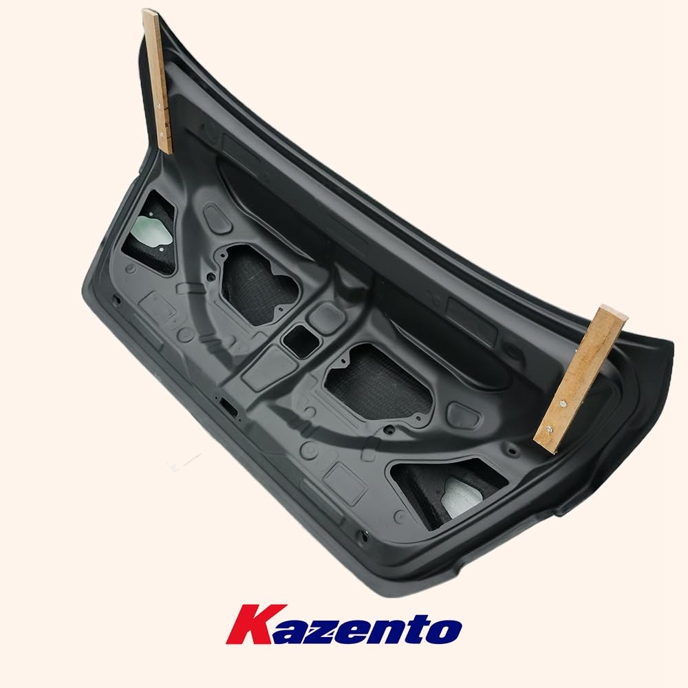 Carbon DuckStyle Rear Trunk Boot Lid For Honda Civic FE1 Sedan 22-24 Kazento Carbon Parts 车身侧板 Carbon Fiber FE1-TRUNK-DUCK-CF