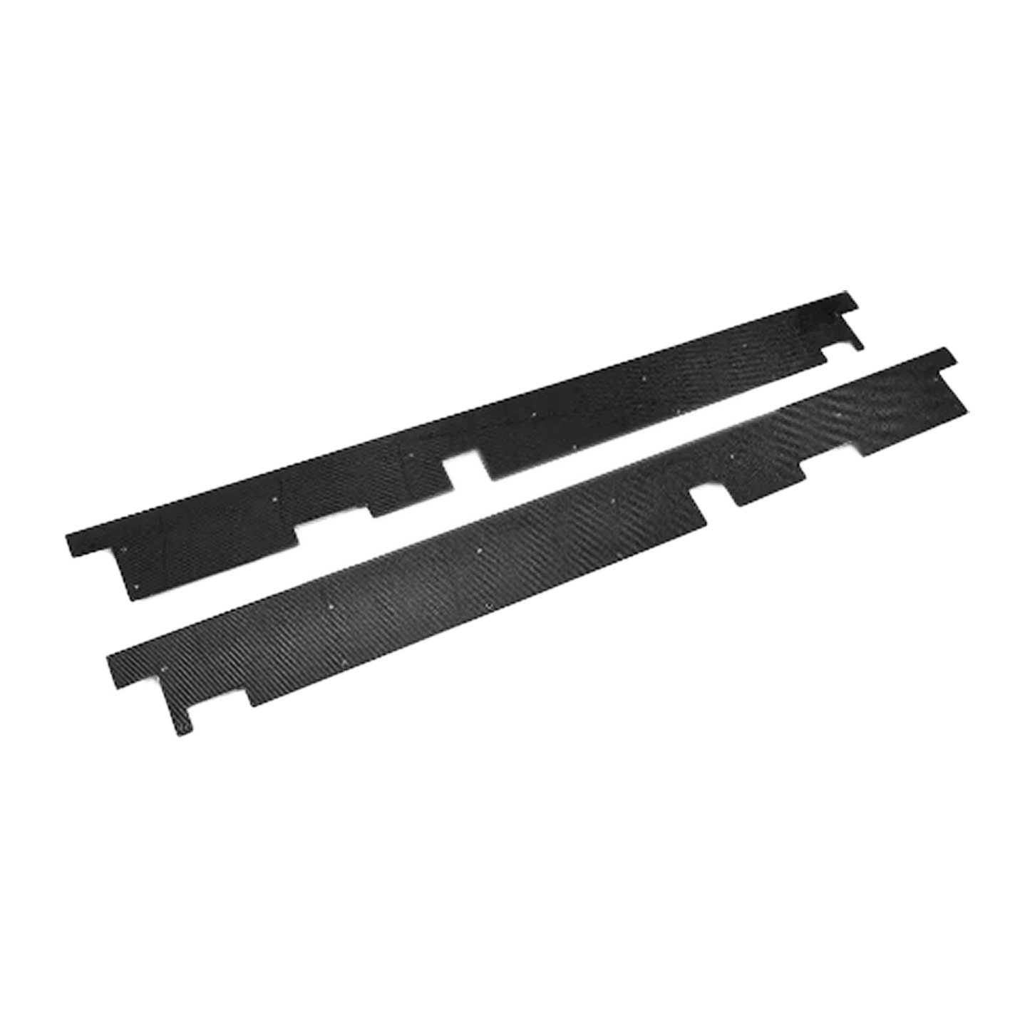 Carbon Fiber Side Skirts Extensions Pair For Lamborghini Huracan LP610