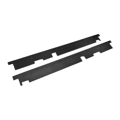 Carbon Fiber Side Skirts Extensions Pair For Lamborghini Huracan LP610