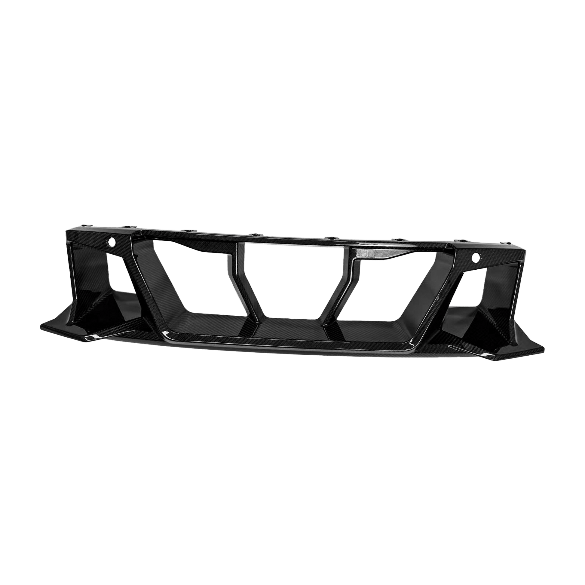 Carbon Front Bumper Center Grille For BMW M2 G87 Coupe 2 Door 2023-24 Kazento Carbon Parts M2G87-FG-KZ-CF