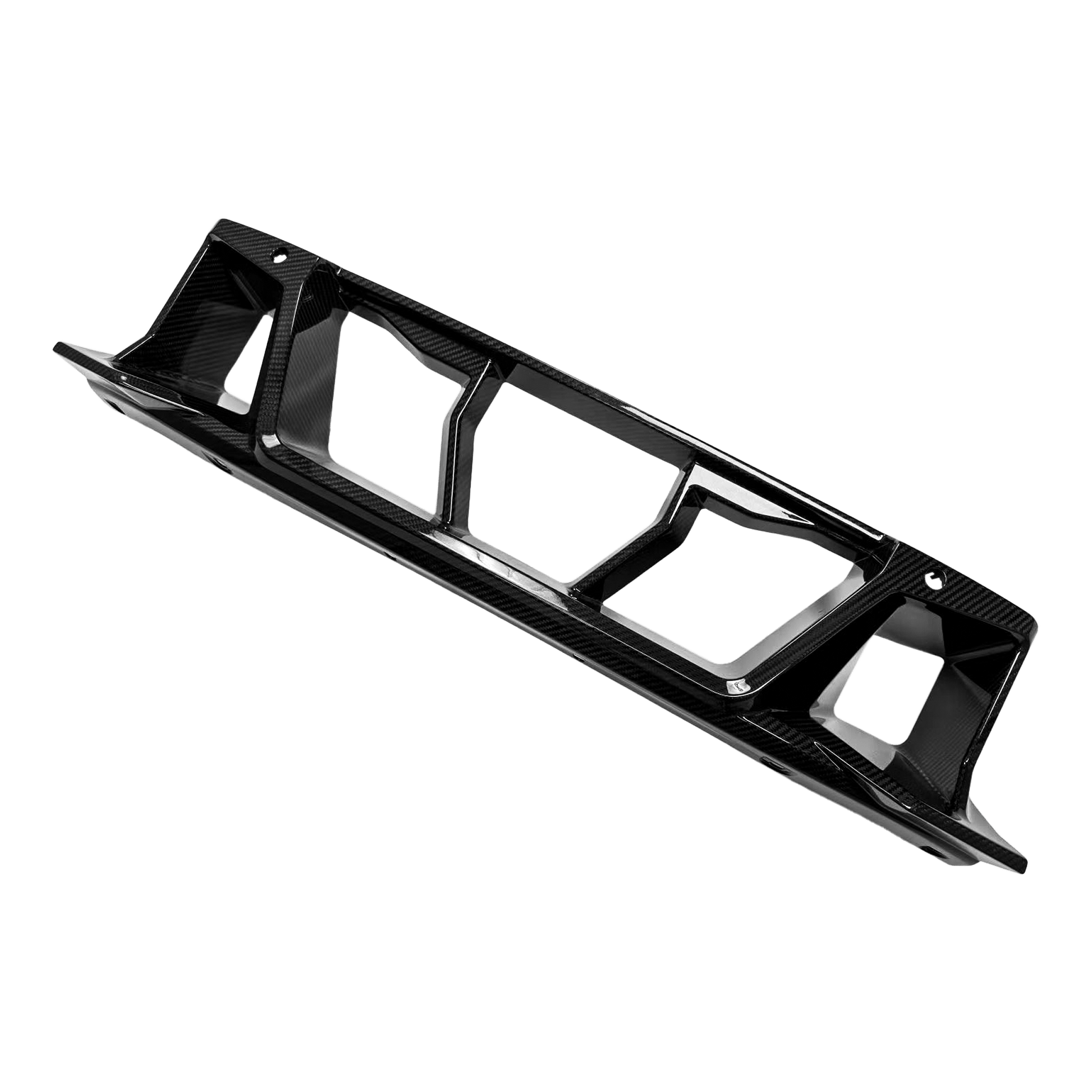 Carbon Front Bumper Center Grille For BMW M2 G87 Coupe 2 Door 2023-24 Kazento Carbon Parts M2G87-FG-KZ-CF