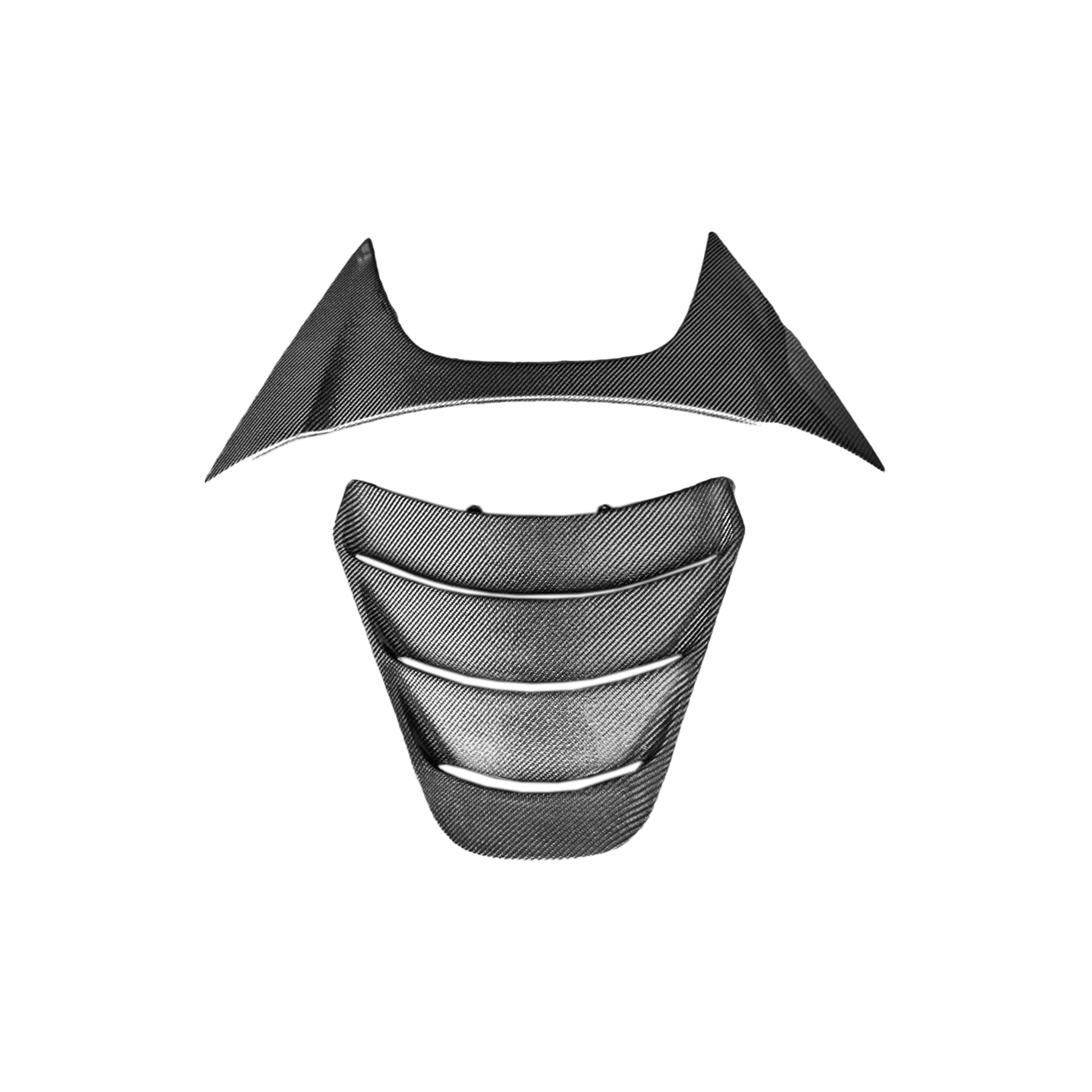 Carbon OE Style Engine Cover Replacement For Maclaren 720S Spider 2017-23