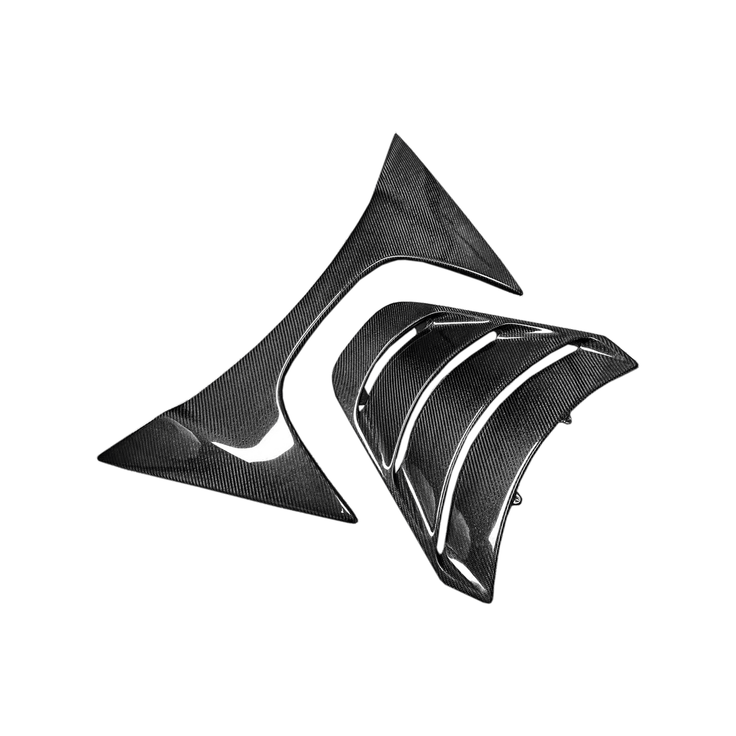 Carbon OE Style Engine Cover Replacement Maclaren 720S Spider 2017-23 Kazento Carbon Parts Carbon Fiber 720S-TRUNK-TRIM-OE-CF