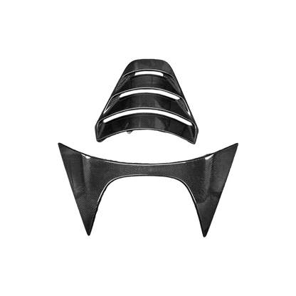 Carbon OE Style Engine Cover Replacement Maclaren 720S Spider 2017-23 Kazento Carbon Parts Carbon Fiber 720S-TRUNK-TRIM-OE-CF