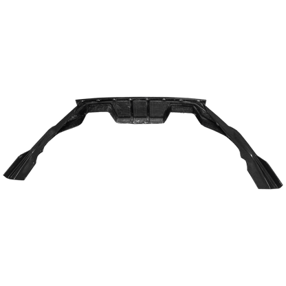 Carbon Rear Bumper Diffuser Lip For BMW M2 G87 Coupe 2 Door 2023-24 Kazento Carbon Parts Carbon Fiber M2G87-DIF-KZ-CF