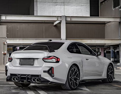 Carbon Rear Bumper Diffuser Lip For BMW M2 G87 Coupe 2 Door 2023-24