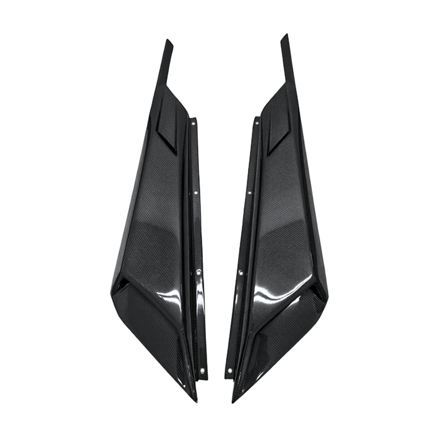 Carbon Rear Trunk Vents Trim Cover For Lamborghini Huracan LP610-4 Kazento Carbon Parts Carbon Fiber LP610-TRUNK-TRIM-DM-CF