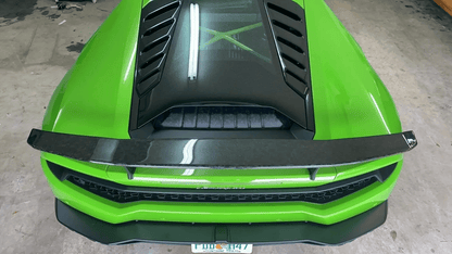Carbon Rear Trunk Vents Trim Cover For Lamborghini Huracan LP610-4 Kazento Carbon Parts Carbon Fiber LP610-TRUNK-TRIM-KZ-CF