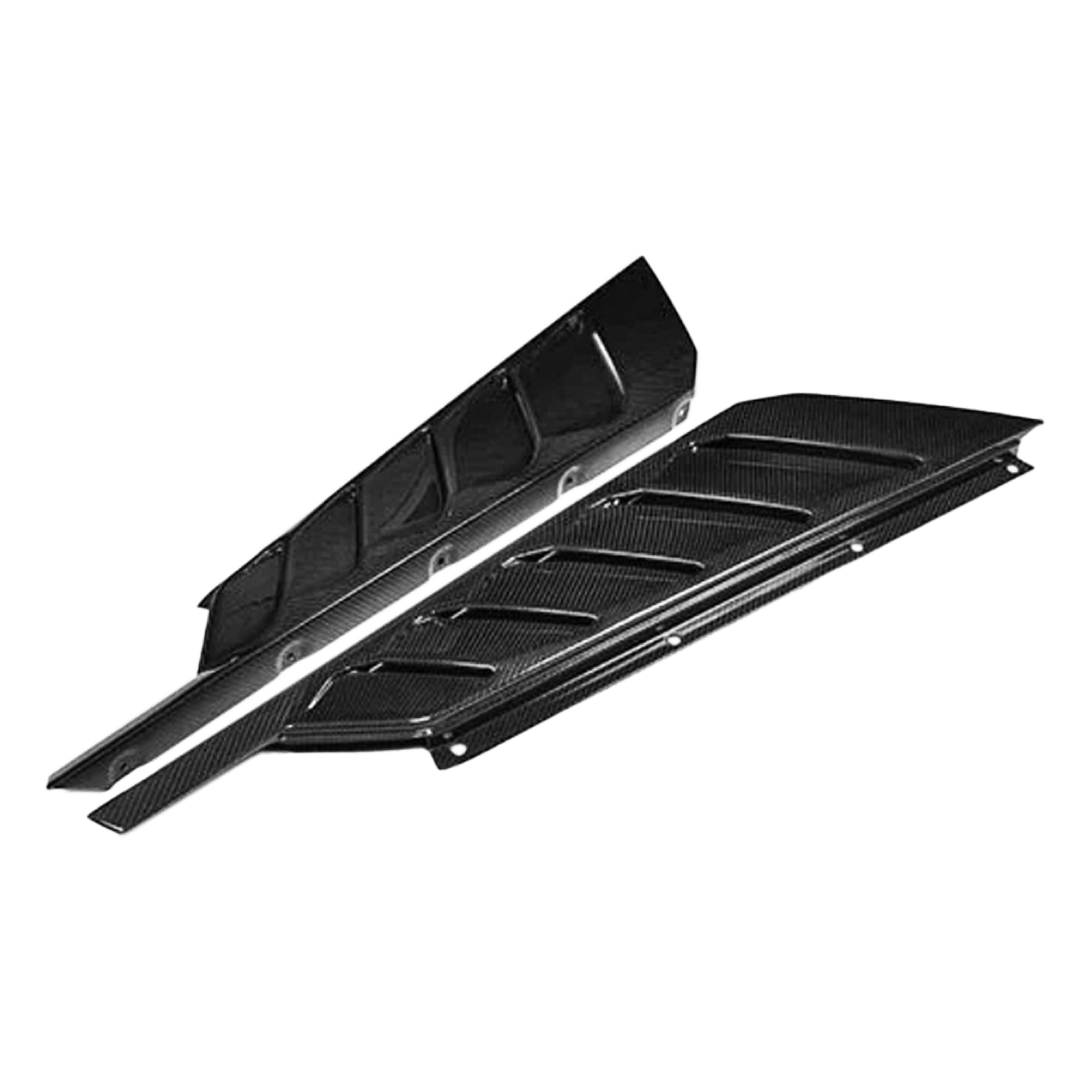 Carbon Rear Trunk Vents Trim Cover For Lamborghini Huracan LP610-4 Kazento Carbon Parts Carbon Fiber LP610-TRUNK-TRIM-KZ-CF