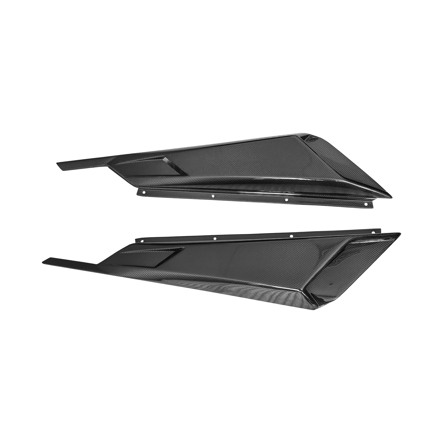 Carbon Rear Trunk Vents Trim Cover For Lamborghini Huracan LP610-4