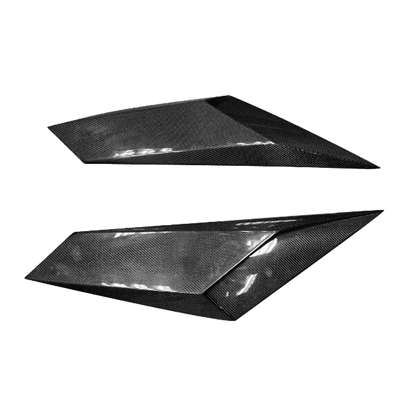 Carbon Side Rear Vents Duct Trim For Lamborghini Aventador LP700 LP720 LP750 Kazento Carbon Parts Carbon Fiber LP700720-TRUNK-TRIM-KZ-CF